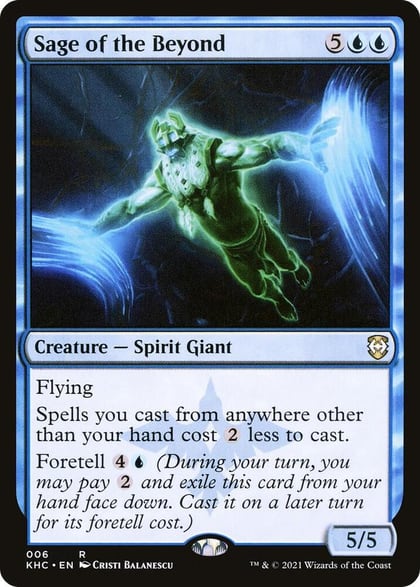 Sage of the Beyond, Commander: Kaldheim 6