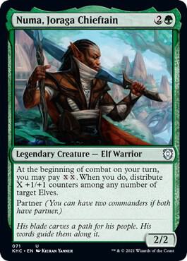 Numa, Joraga Chieftain, Commander: Kaldheim 71