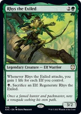 Rhys the Exiled, Commander: Kaldheim 73