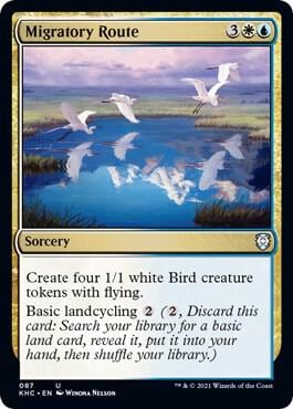 Migratory Route, Commander: Kaldheim 87
