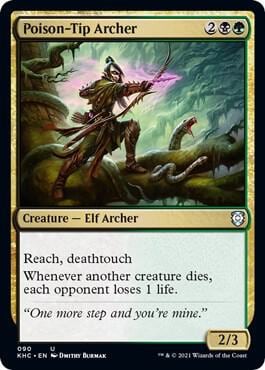 Poison-Tip Archer, Commander: Kaldheim 90