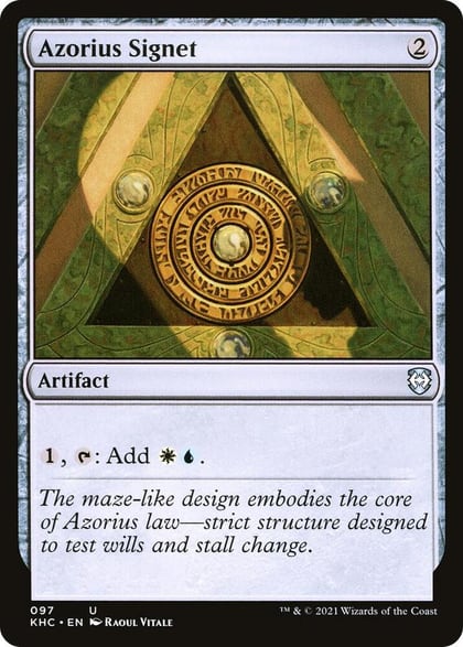 Azorius Signet, Commander: Kaldheim 97