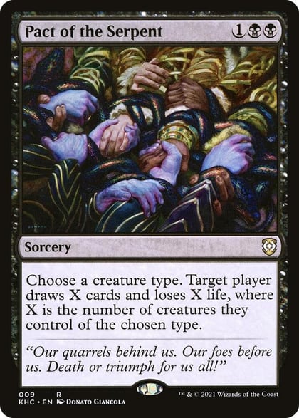 Pact of the Serpent, Commander: Kaldheim 9