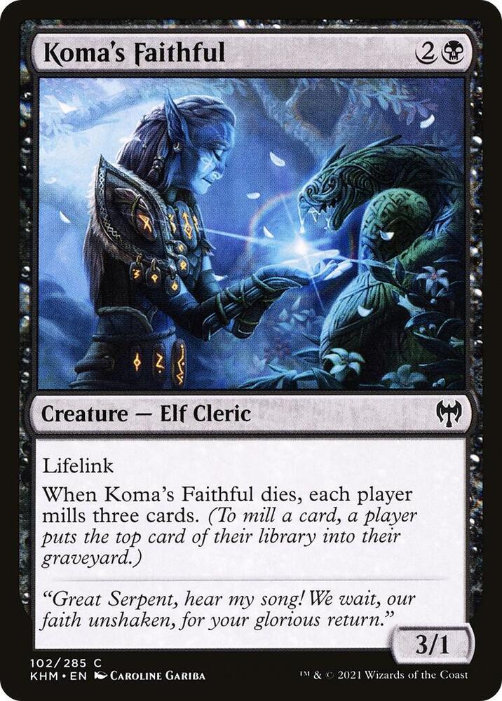 Koma's Faithful, Kaldheim 102