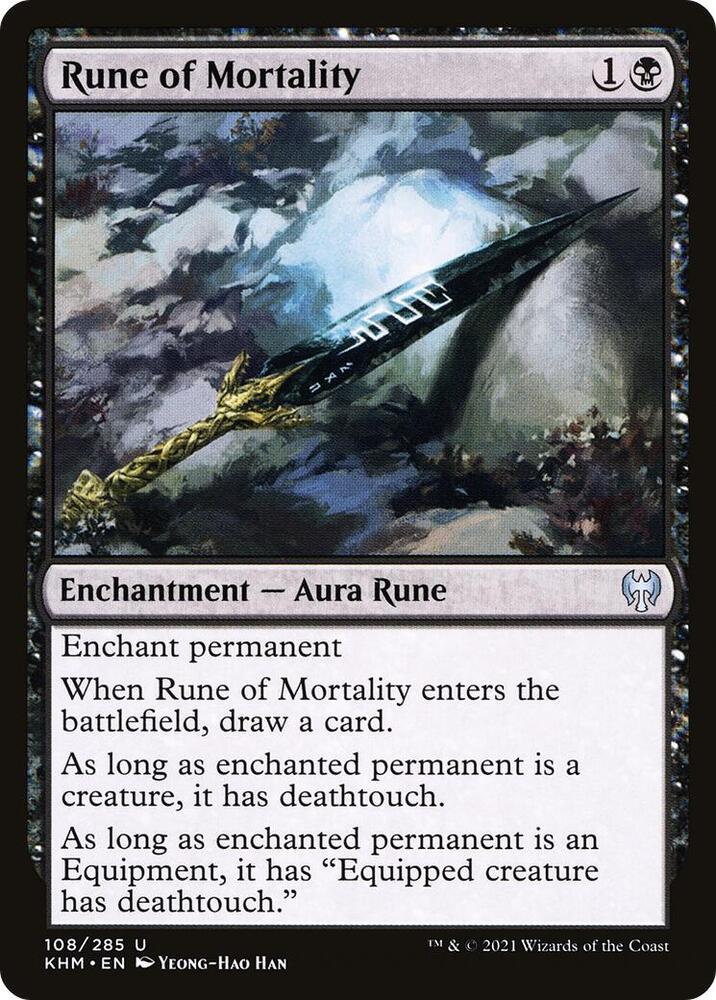 Rune of Mortality, Kaldheim 108