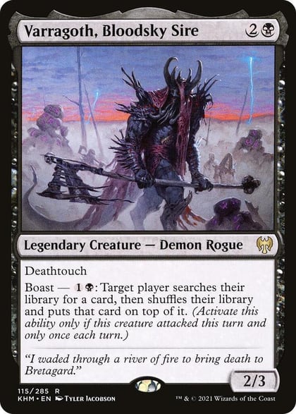 Varragoth, Bloodsky Sire, Kaldheim 115