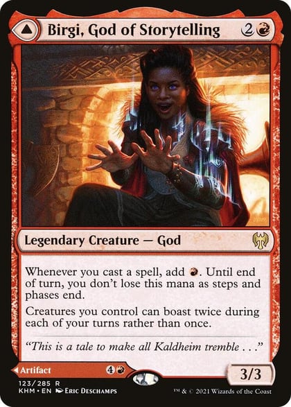 Birgi, God of Storytelling, Kaldheim 123