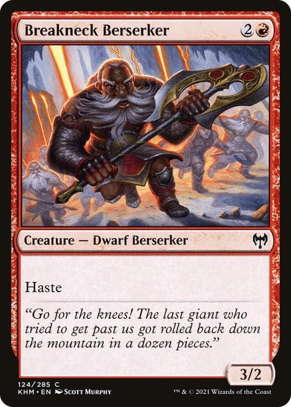 Breakneck Berserker, Kaldheim 124
