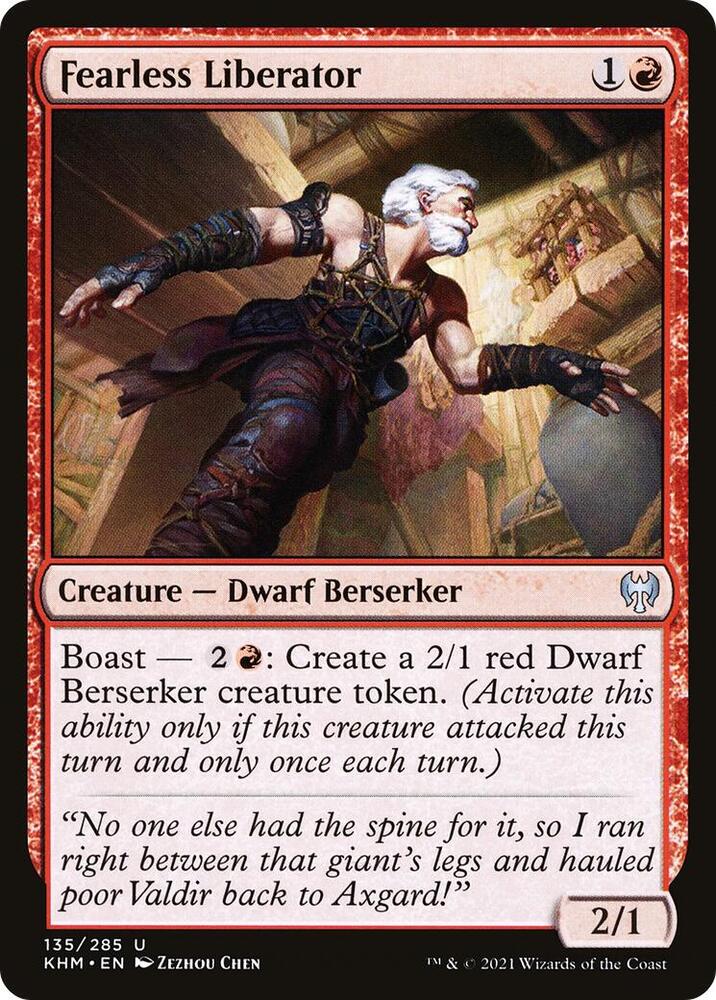 Fearless Liberator, Kaldheim 135