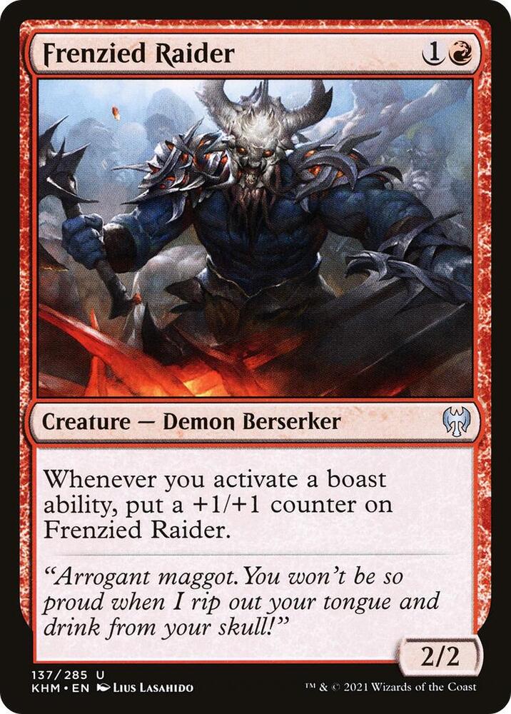 Frenzied Raider, Kaldheim 137