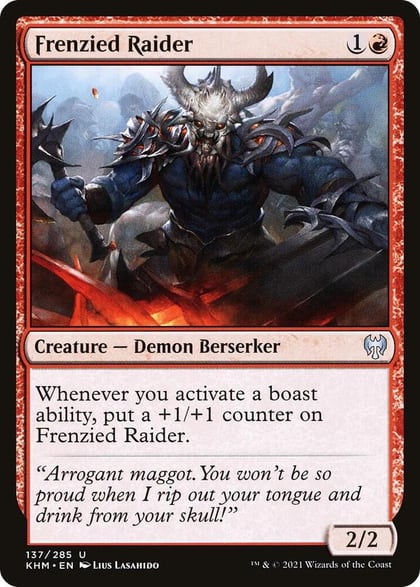 Frenzied Raider, Kaldheim 137