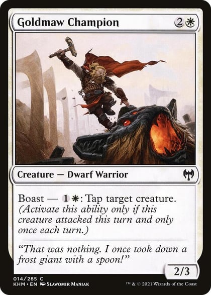 Goldmaw Champion, Kaldheim 14