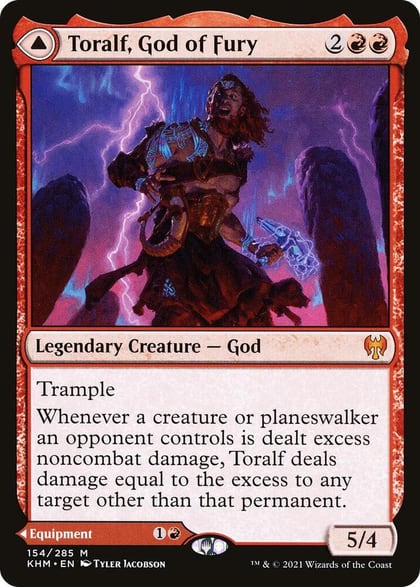 Toralf, God of Fury, Kaldheim 154