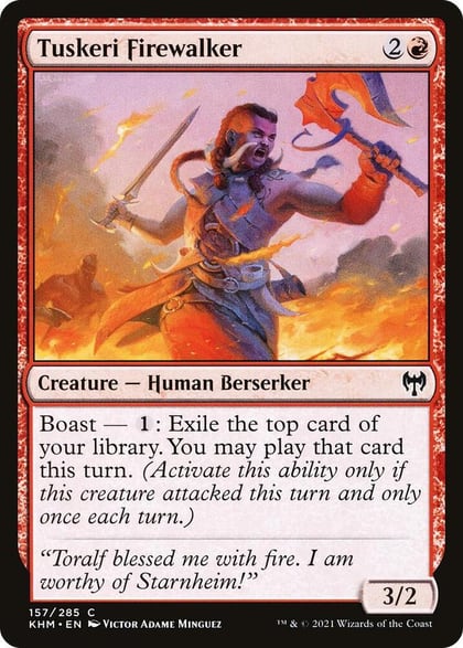Tuskeri Firewalker, Kaldheim 157