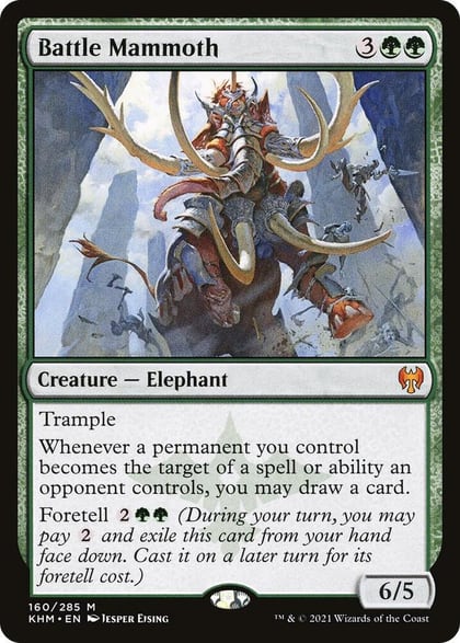 Battle Mammoth, Kaldheim 160