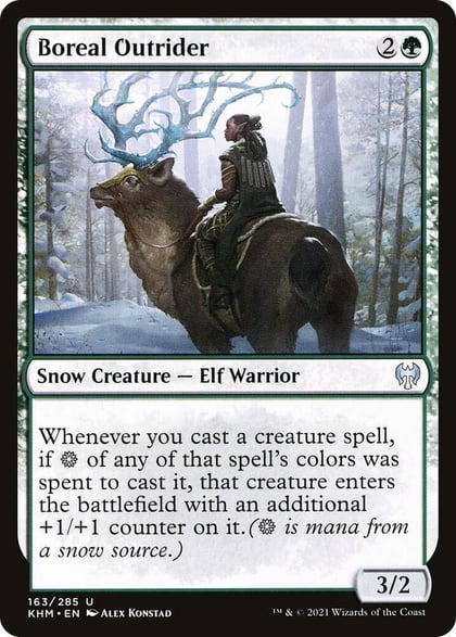 Boreal Outrider, Kaldheim 163