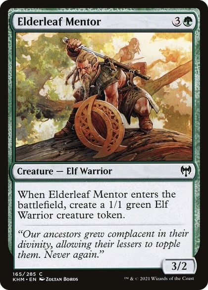 Elderleaf Mentor, Kaldheim 165
