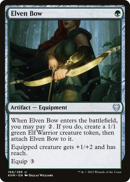Elven Bow, Kaldheim 166