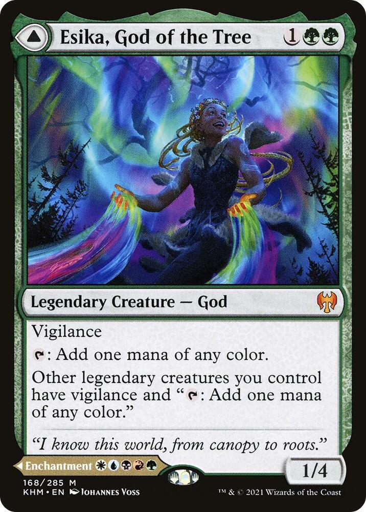 Esika, God of the Tree, Kaldheim 168