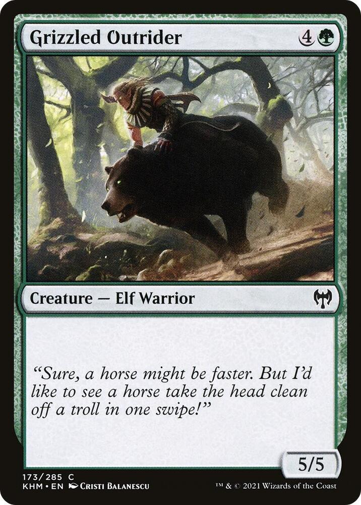 Grizzled Outrider, Kaldheim 173