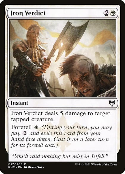 Iron Verdict, Kaldheim 17