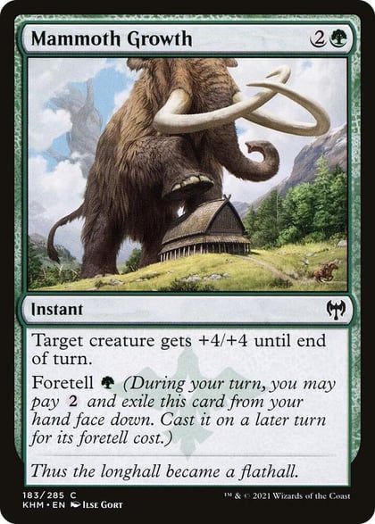 Mammoth Growth, Kaldheim 183