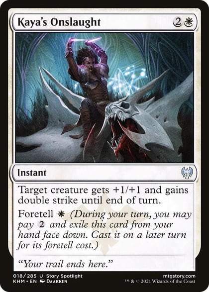 Kaya's Onslaught, Kaldheim 18