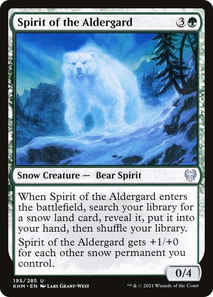 Spirit of the Aldergard, Kaldheim 195