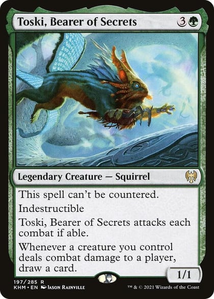 Toski, Bearer of Secrets, Kaldheim 197