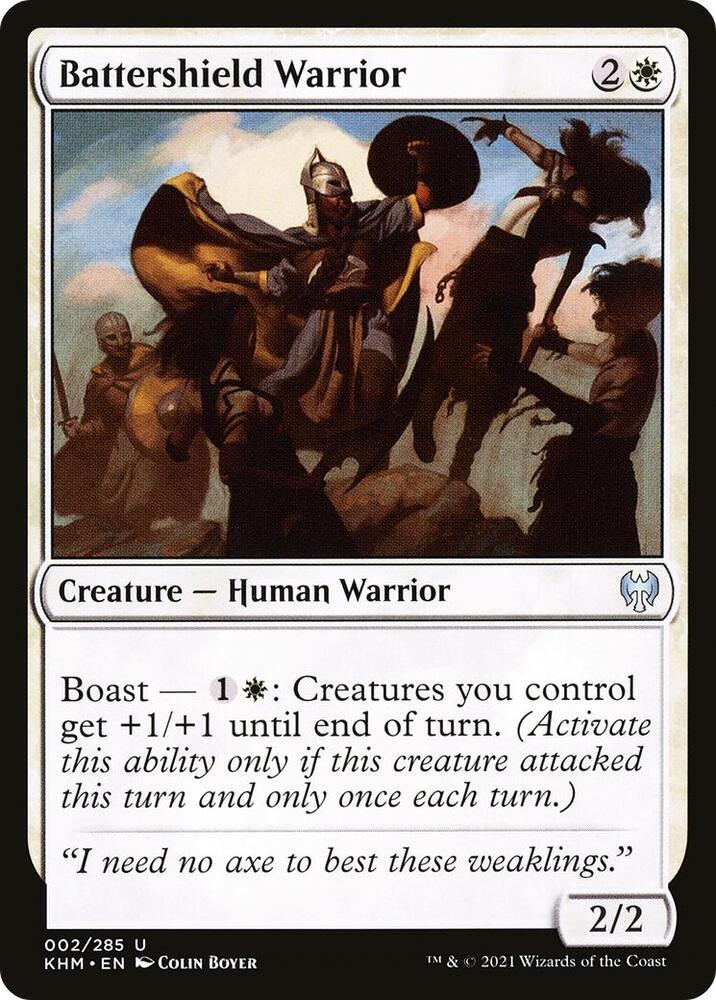 Battershield Warrior, Kaldheim 2