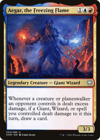 Aegar, the Freezing Flame, Kaldheim 200