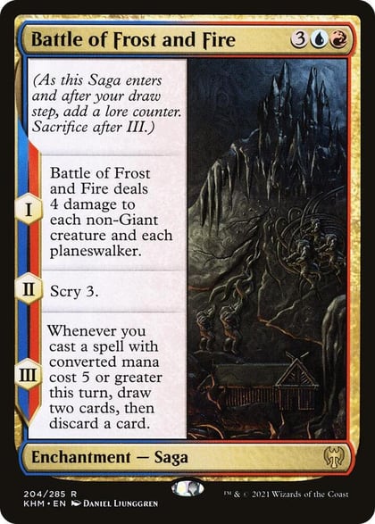 Battle of Frost and Fire, Kaldheim 204