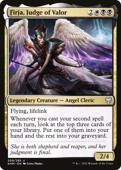Firja, Judge of Valor, Kaldheim 209