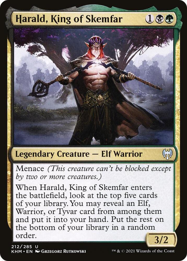 Harald, King of Skemfar, Kaldheim 212