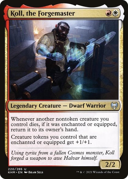 Koll, the Forgemaster, Kaldheim 220