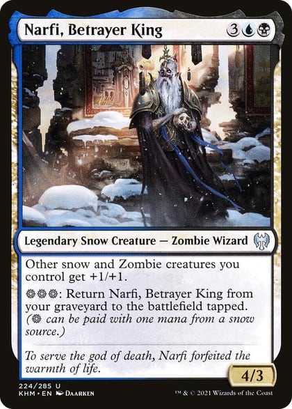 Narfi, Betrayer King, Kaldheim 224