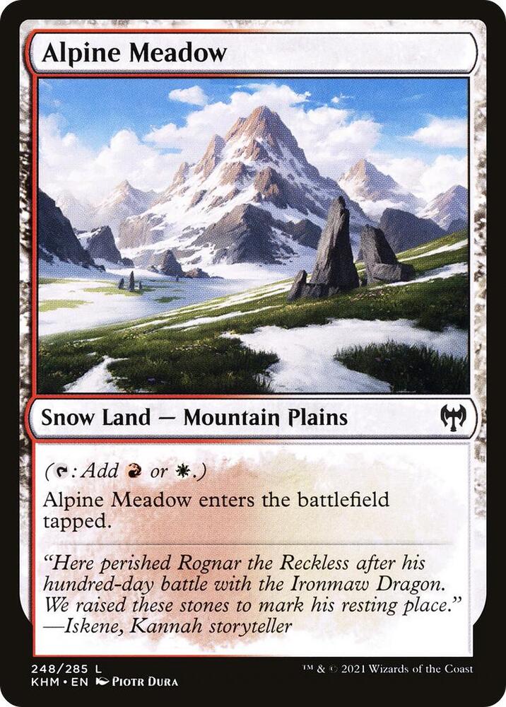 Alpine Meadow, Kaldheim 248