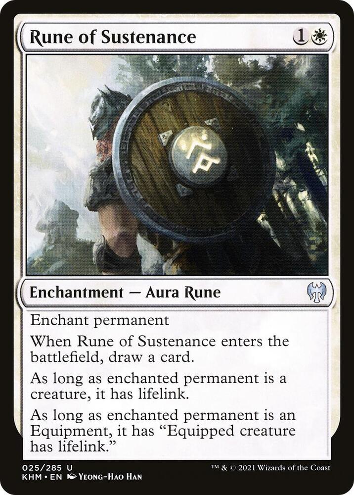Rune of Sustenance, Kaldheim 25
