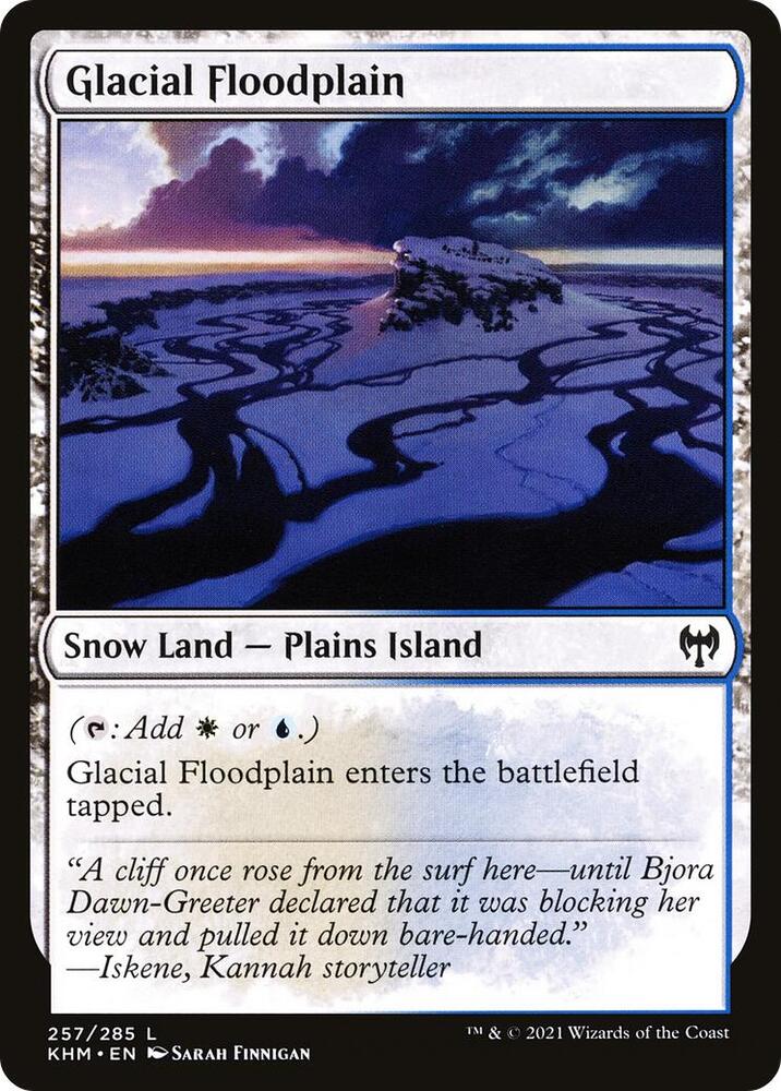 Glacial Floodplain, Kaldheim 257