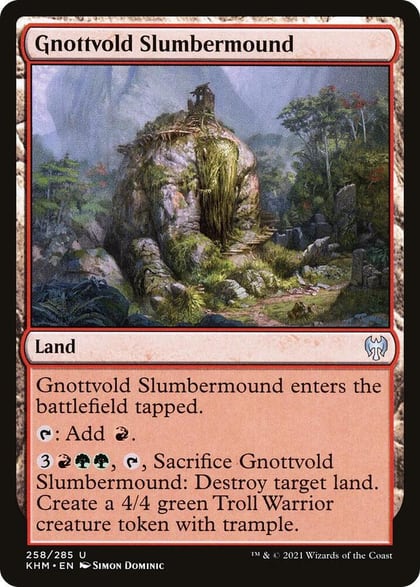 Gnottvold Slumbermound, Kaldheim 258