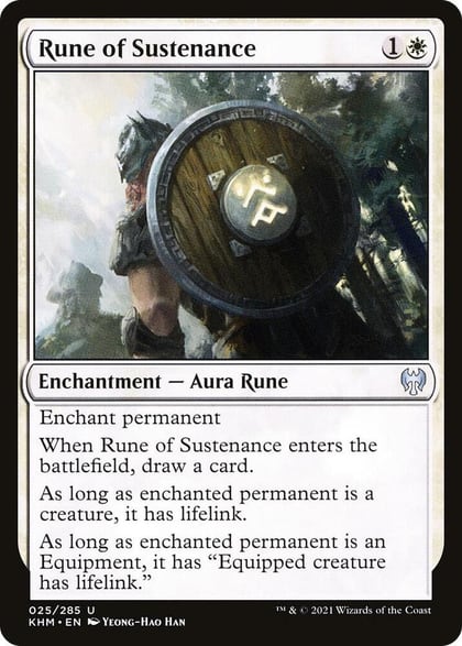 Rune of Sustenance, Kaldheim 25