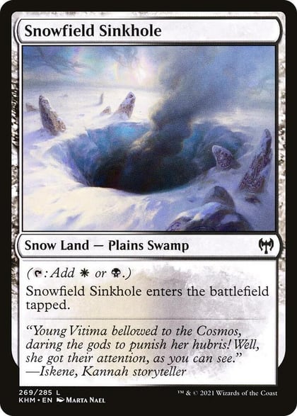 Snowfield Sinkhole, Kaldheim 269