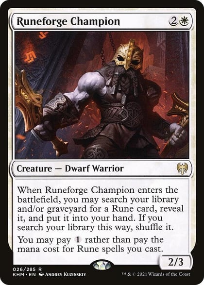 Runeforge Champion, Kaldheim 26