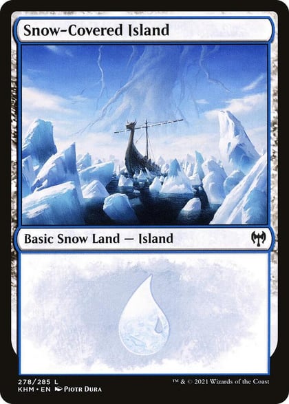 Snow-Covered Island (278), Kaldheim 278