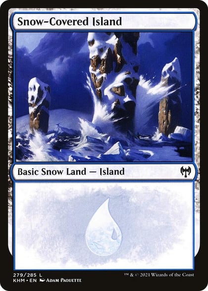 Snow-Covered Island (279), Kaldheim 279