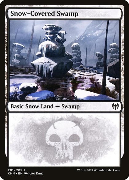 Snow-Covered Swamp (281), Kaldheim 281