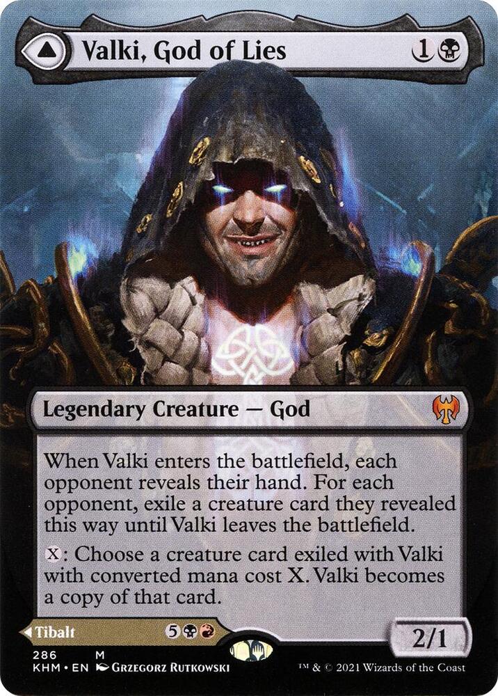Valki, God of Lies (Borderless), Kaldheim 286