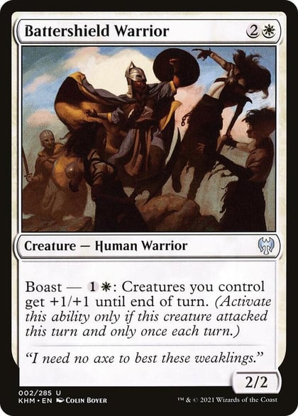 Battershield Warrior, Kaldheim 2