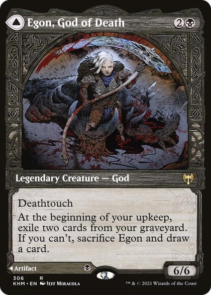 Egon, God of Death (Showcase), Kaldheim 306
