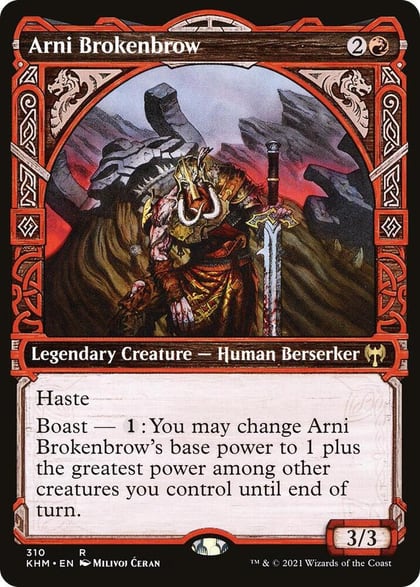 Arni Brokenbrow (Showcase), Kaldheim 310
